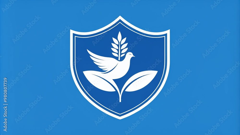 A stylized, modern logo for a social justice advocacy organization features a bold, blue shield with a white A stylized, modern logo for a social justice advocacy organization features a bold, blue shield with a white