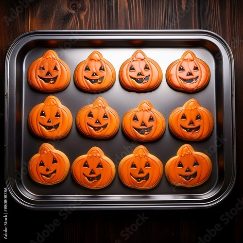 Galletas con formas títpicas de Halloween