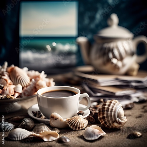 Fototapeta Naklejka Na Ścianę i Meble -  coffie background