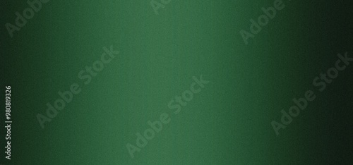 Abstract background with green gradient, grain, grunge noise, website banner design, copy space