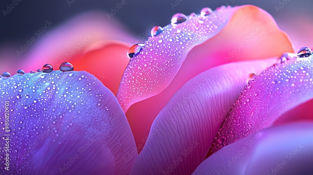 Abstract Petal Dew Drops, stylized, abstract representations of dew drops on flower petals Abstract Petal Dew Drops, stylized, abstract representations of dew drops on flower petals