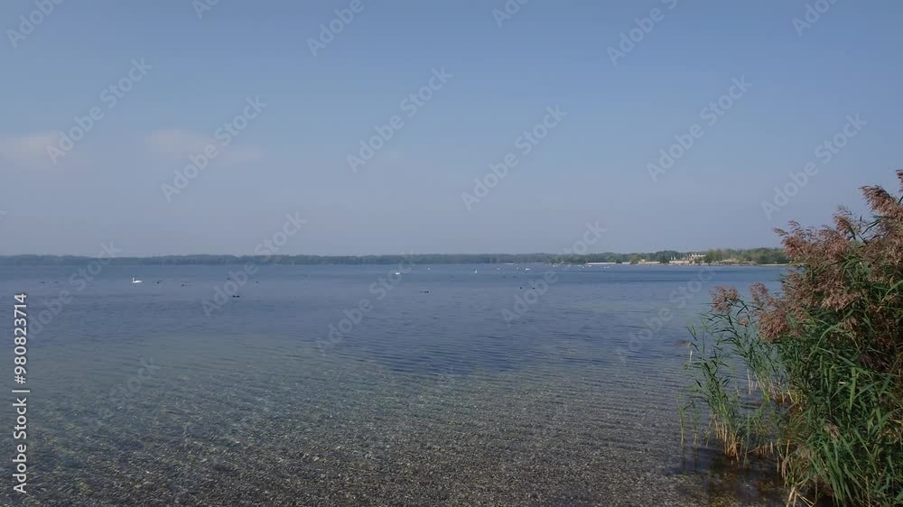 Der Cospudener See in Leipzig im Spätsommer Der Cospudener See in Leipzig im Spätsommer