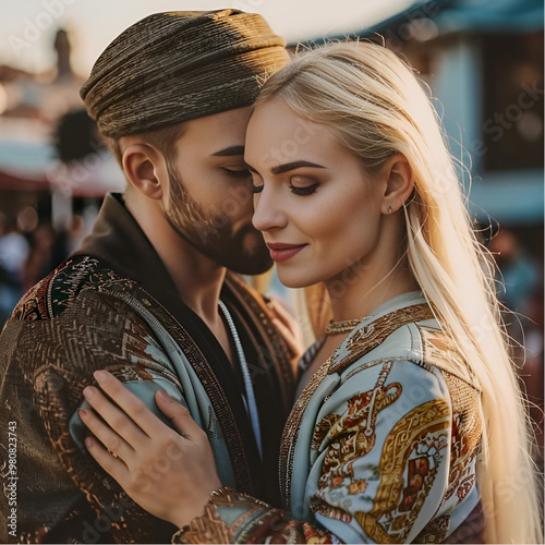 a couple in love