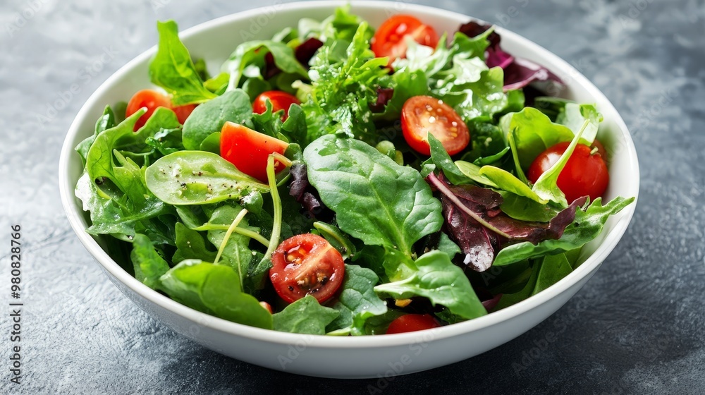 Incorporate more leafy greens into your diet by adding a side salad to your meals. Incorporate more leafy greens into your diet by adding a side salad to your meals.