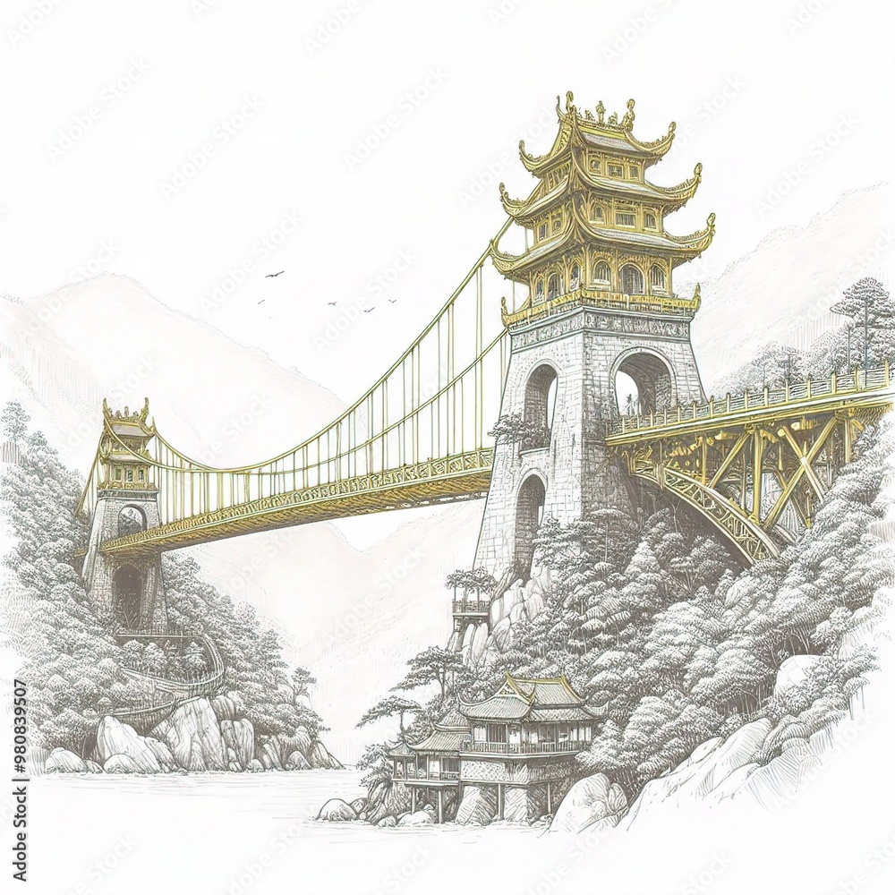 Obraz premium tower bridge city