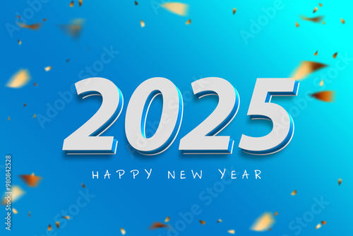 Happy new year 2025 text effect . happy new year 2025 wallpapers