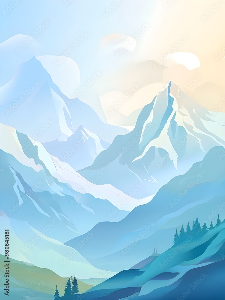 mountain landscape mountain landscape
