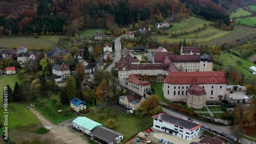 Aerial view of the town centre of Tuttlingen, Black Forest, Baar, Heuberg, Baden-Württemberg, Germany