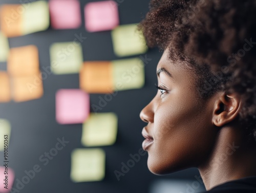A creative team planning the next steps after crowdfunding success, with charts and sticky notes on the wall