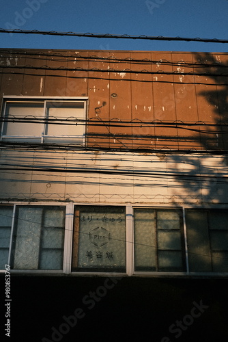 old wooden window
