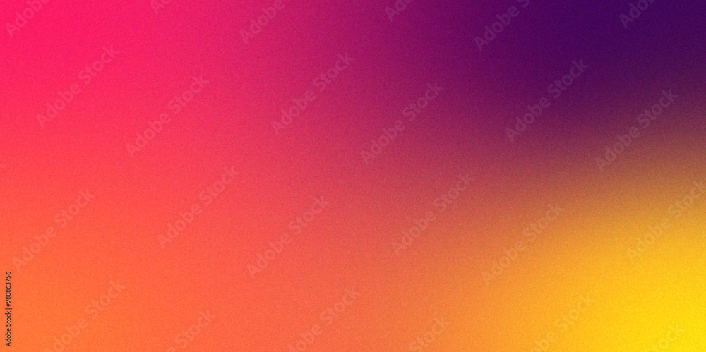 Digital grainy gradient with a colorful soft noise effect. Vintage Grunge Texture Pattern in blue and orange pink Tones for Artful Wallpaper. Gradient blur, noise, grain, texture abstract background.	