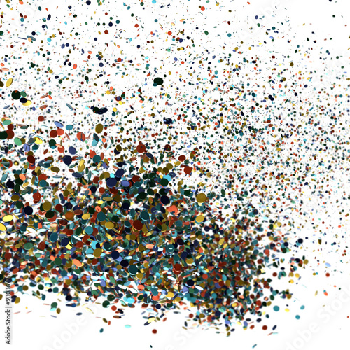 Abstract Colorful Confetti