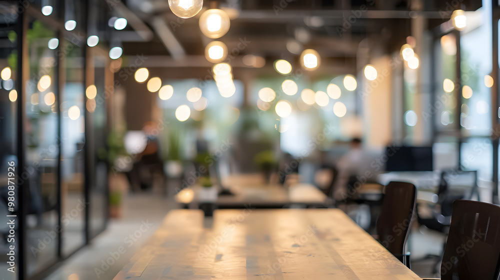 custom made wallpaper toronto digitalAbstract blurred office interior room