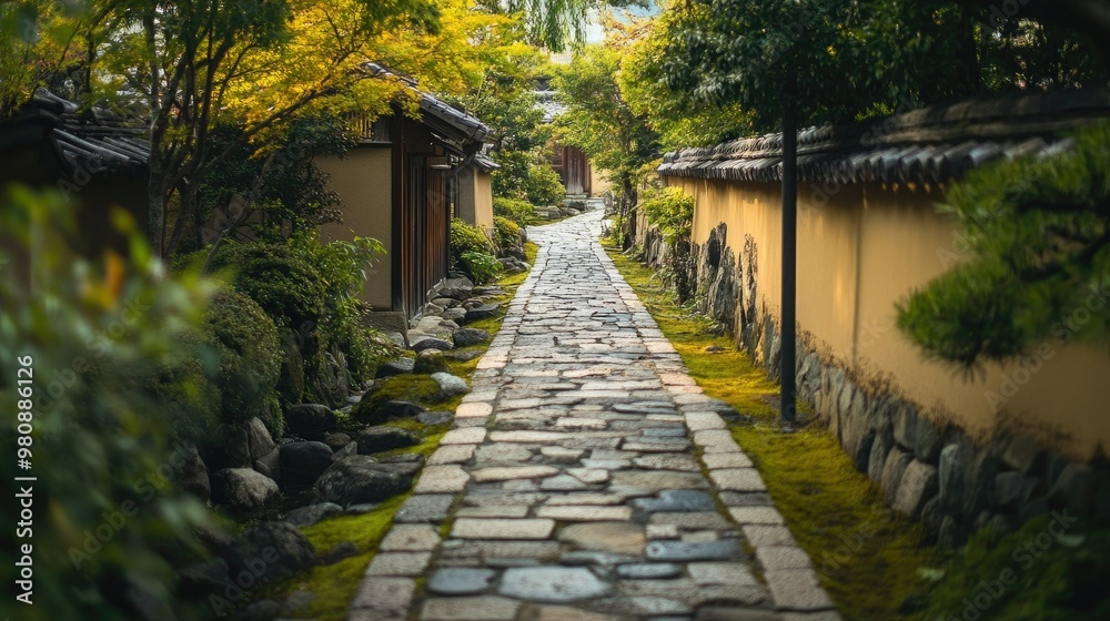 Philosopher's Path in Kyoto. Philosopher's Path in Kyoto.
