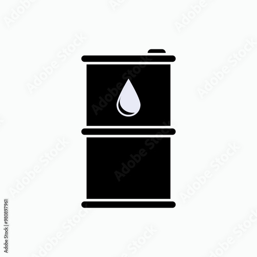 Commodities. Oil Commodity. One of Natural Resources Symbol. 