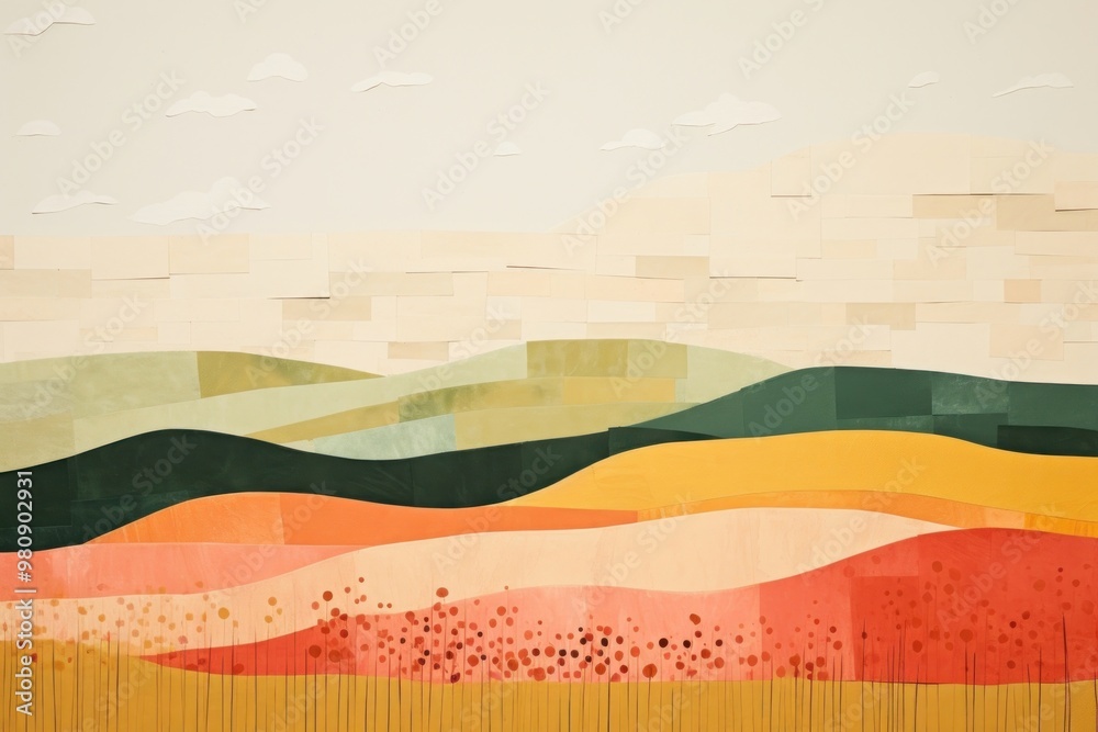 Obraz premium Grassland art backgrounds abstract.