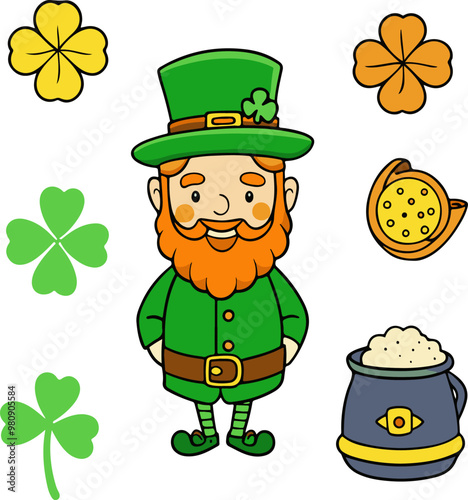  st patrick's vector collection