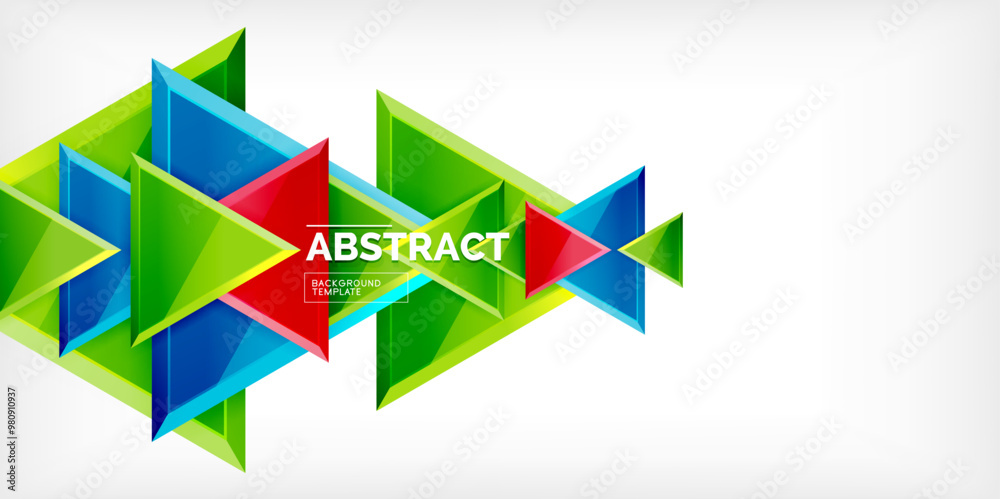 Triangle glass shapes geometric abstract background. Vector Illustration For Wallpaper, Banner, Background, Card, Book Illustration, landing page Triangle glass shapes geometric abstract background. Vector Illustration For Wallpaper, Banner, Background, Card, Book Illustration, landing page
