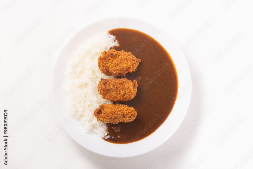 カキフライ カレー カキフライ カレー
