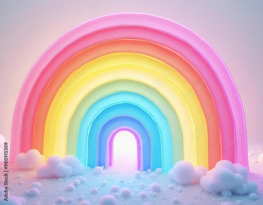 Vibrant Rainbow Outline: A Symbol of Hope, Diversity, and Pride Vibrant Rainbow Outline: A Symbol of Hope, Diversity, and Pride