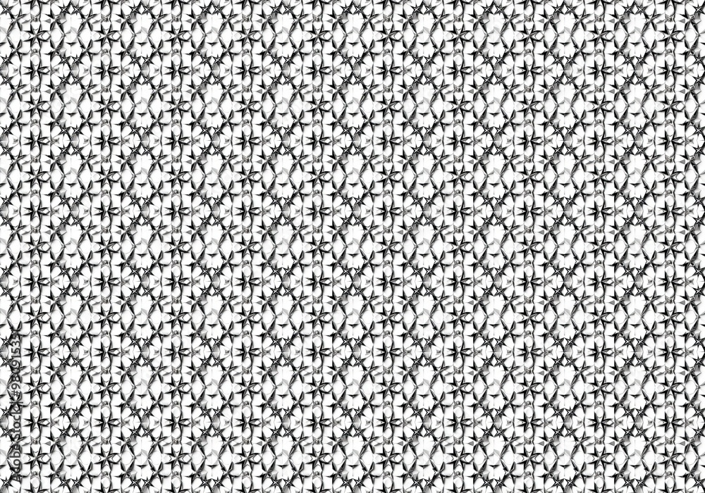 Fototapeta premium Seamless Pattern Background Set Fill Mockup & Overlay Illustrations