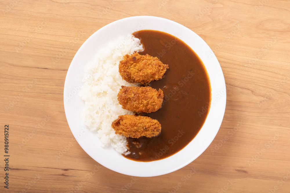カキフライ カレー カキフライ カレー