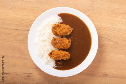 カキフライ カレー