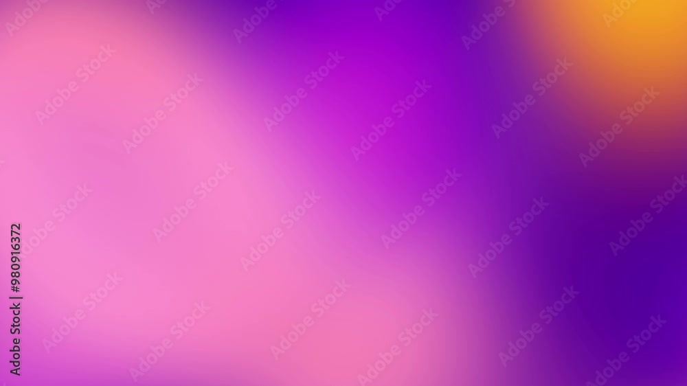 Gradient waves abstract background with pink and purple. 4k Animation.
