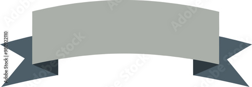 리본 배너 클립아트 일러스트레이션