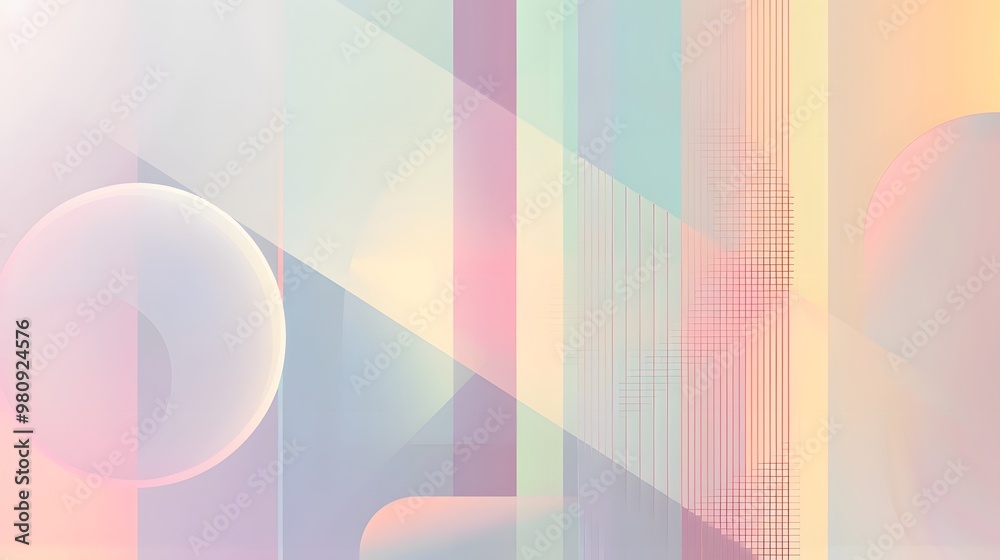 Pastel Abstract Layout Design Pastel Abstract Layout Design