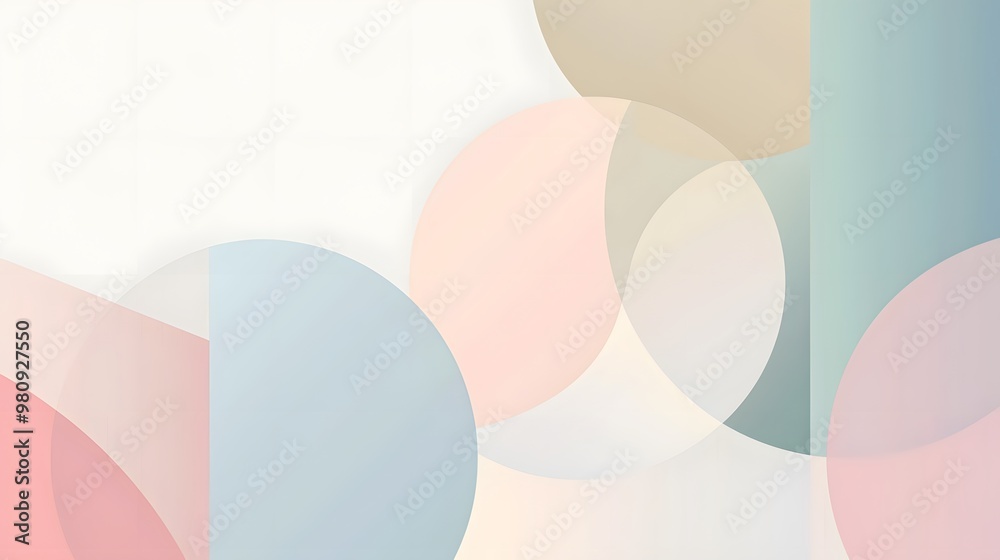 Vibrant Pastel Geometric Design Vibrant Pastel Geometric Design