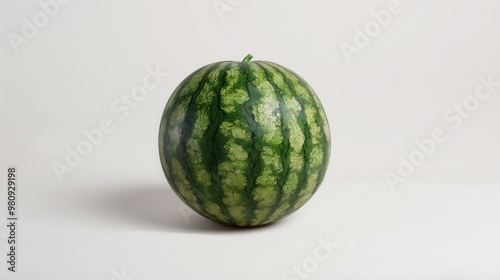 Watermelon on White Background