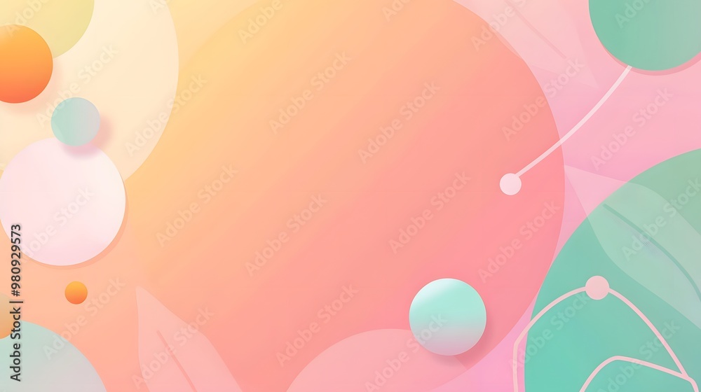 Trendy Pastel Abstract Background Trendy Pastel Abstract Background