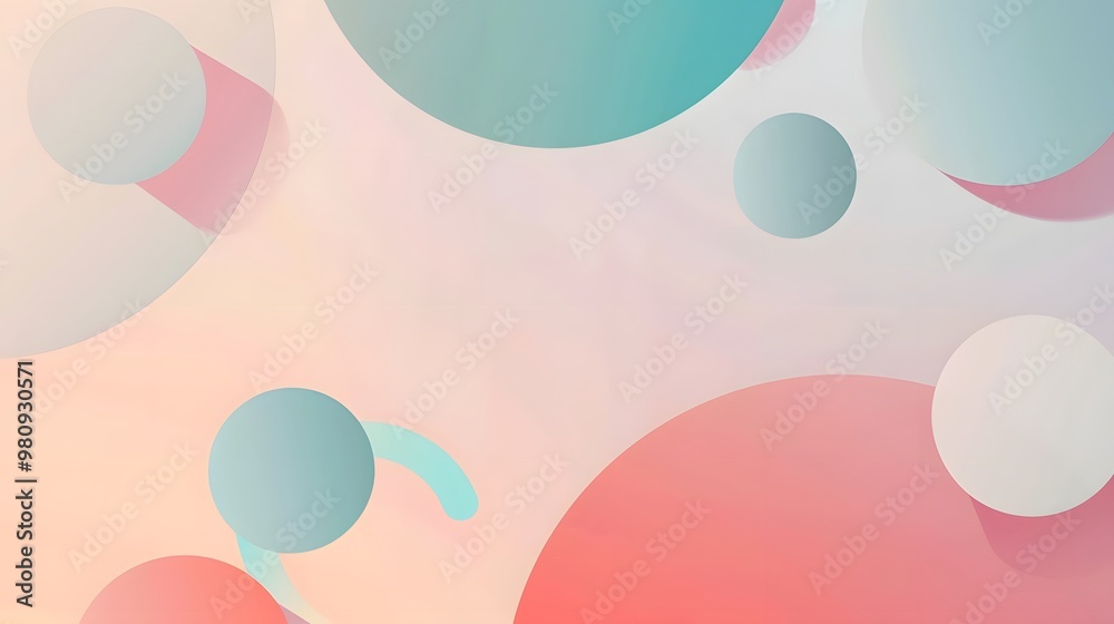 Bright Minimalist Pastel Layout Bright Minimalist Pastel Layout