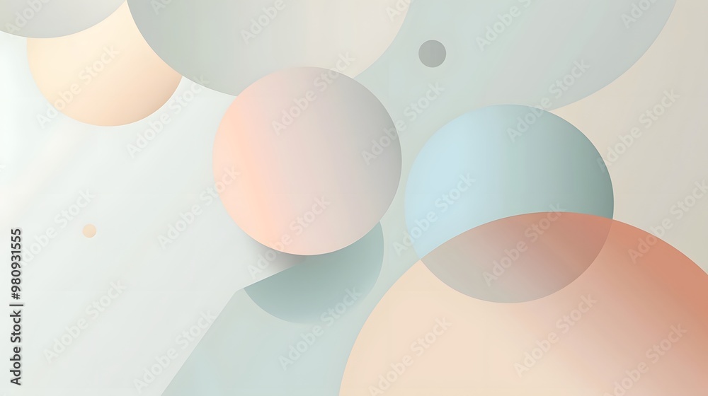 Abstract Soft Pastel Design Abstract Soft Pastel Design
