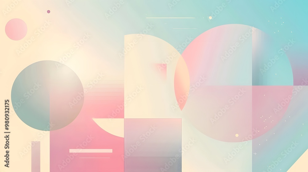 Modern Minimalist Pastel Art Modern Minimalist Pastel Art