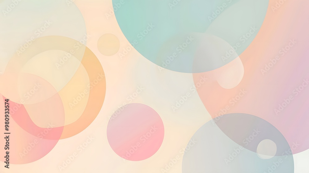 Elegant Abstract Pastel Art Elegant Abstract Pastel Art