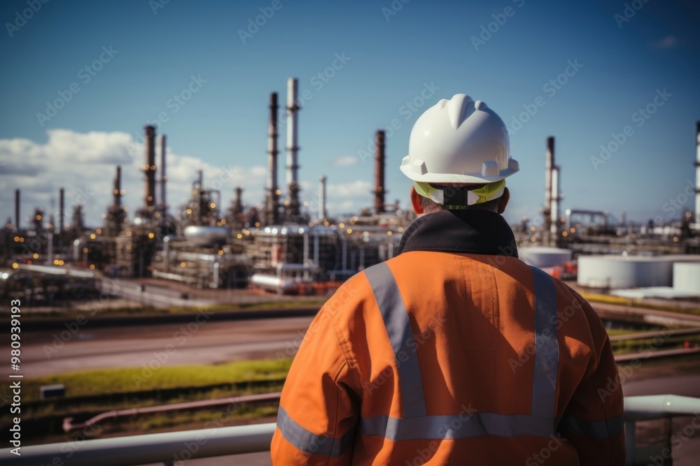 Refinery architecture looking factory. Refinery architecture looking factory.