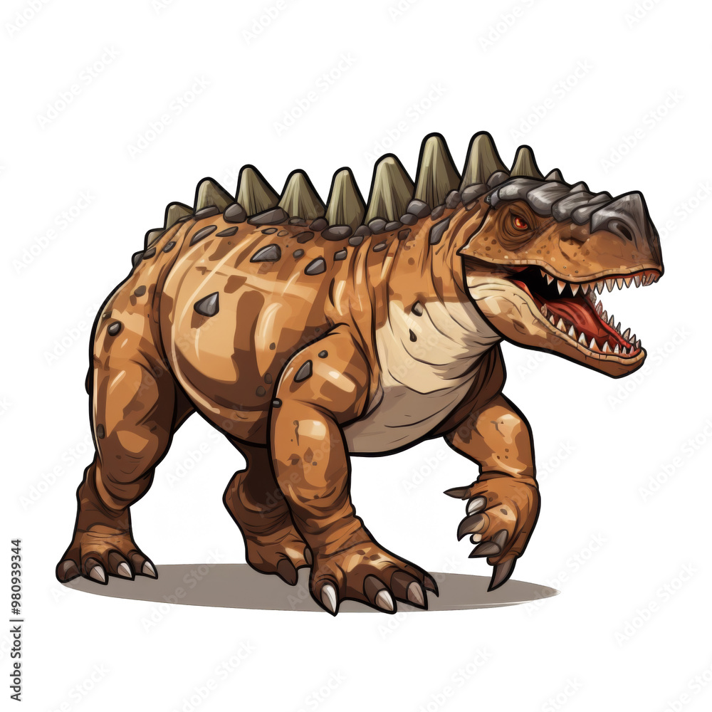 Fototapeta premium Carnotaurus Clipart Illustration