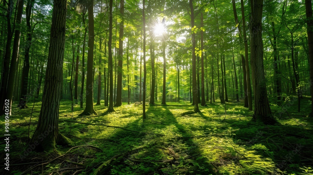 The role of forests in combating climate change and providing habitats