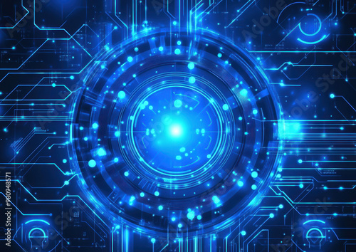 Circuit board integrated circuit CPU encryption chip