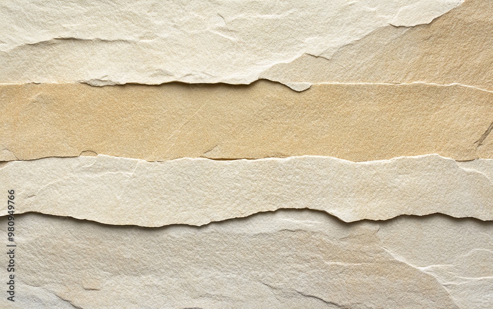A close-up view of textured layered stone, showcasing natural patterns and colors. A close-up view of textured layered stone, showcasing natural patterns and colors.