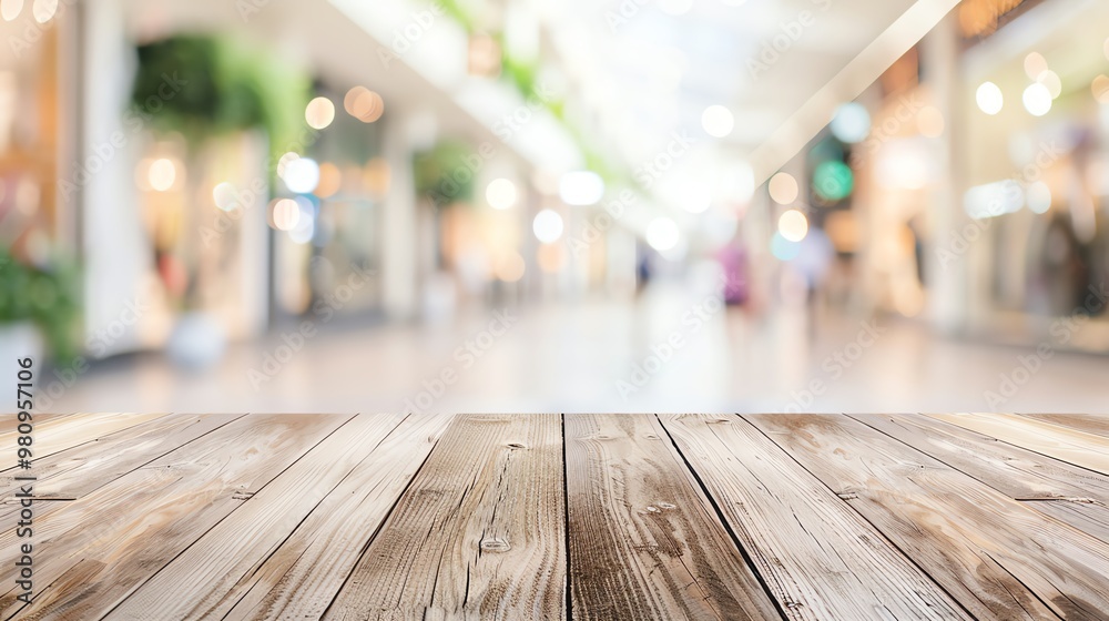 A close-up view of a wooden table with a blurred shopping mall background, creating a warm and inviting atmosphere. A close-up view of a wooden table with a blurred shopping mall background, creating a warm and inviting atmosphere.
