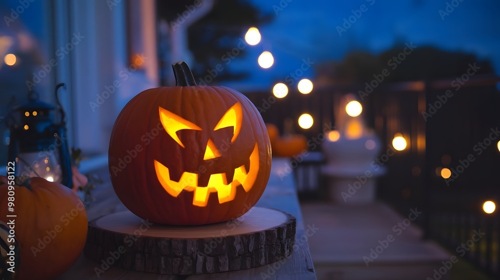 halloween pumpkin lantern