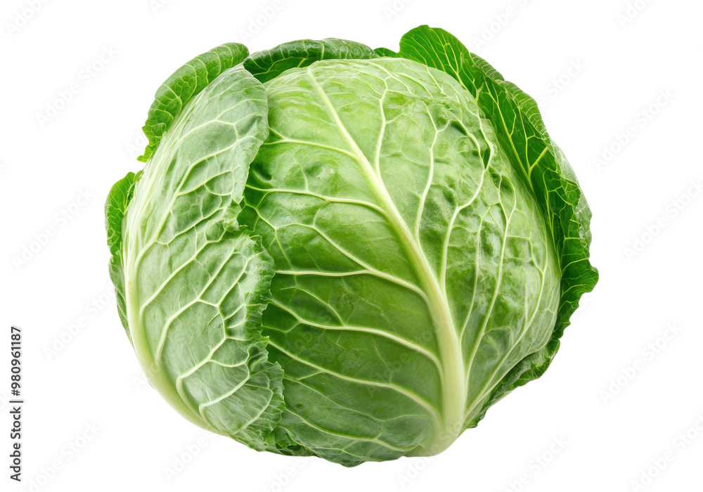 Raw cabbage. Transparent background, Isolated PNG. Raw cabbage. Transparent background, Isolated PNG.