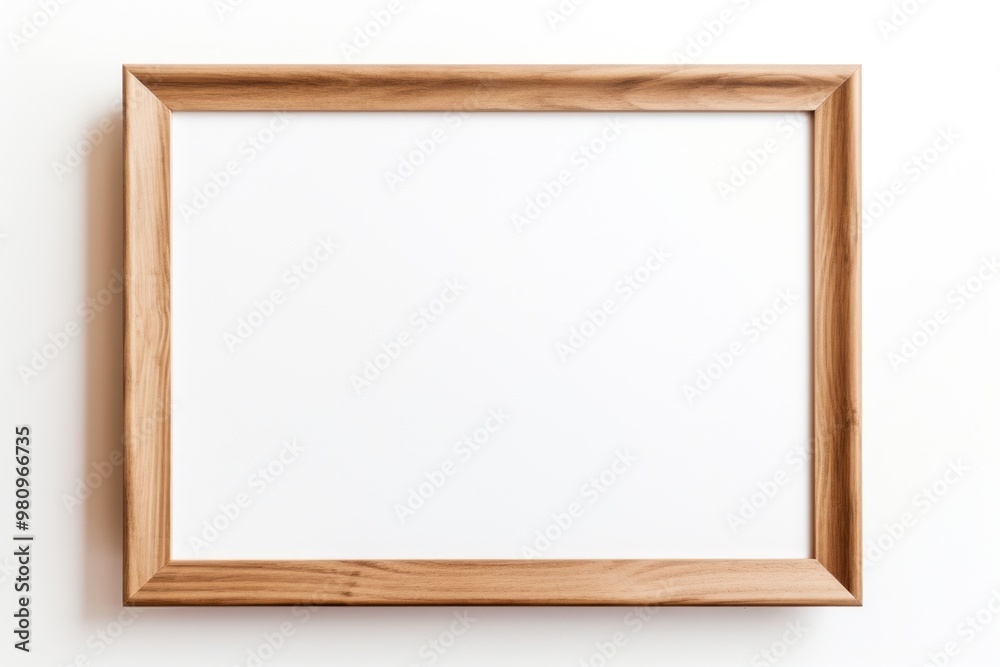 Wood backgrounds frame white background.