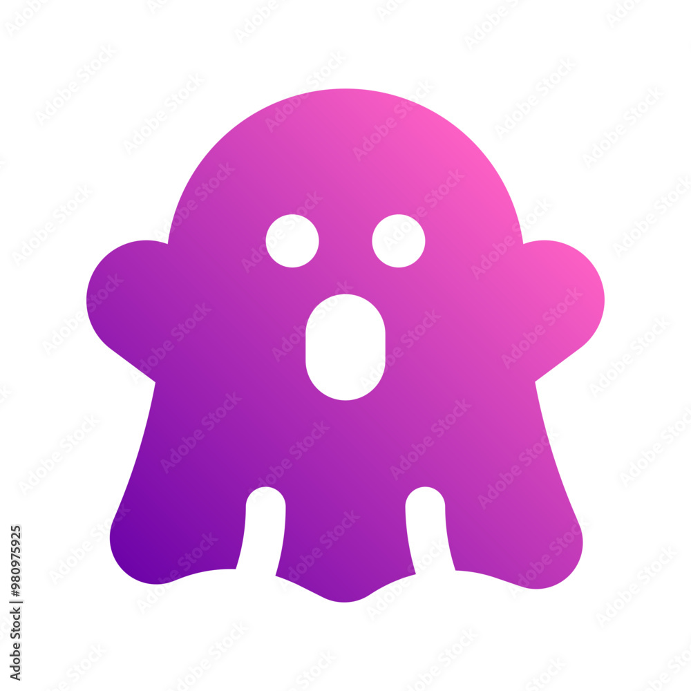 ghost gradient icon ghost gradient icon
