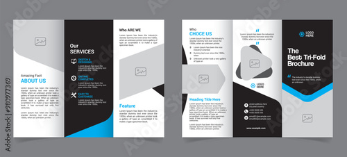 Trifold Brochure Template Vector File