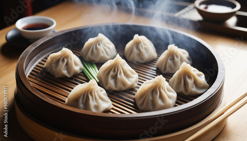 chinese steamed dumplings