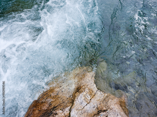 Fresh mountain river